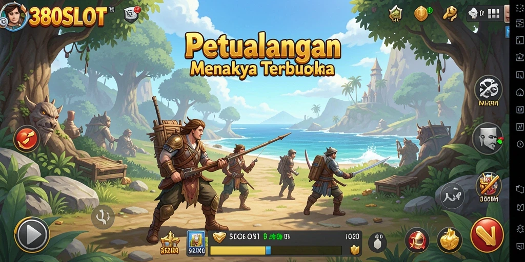 Gameplay seru di dunia terbuka 380SLOT penuh petualangan.