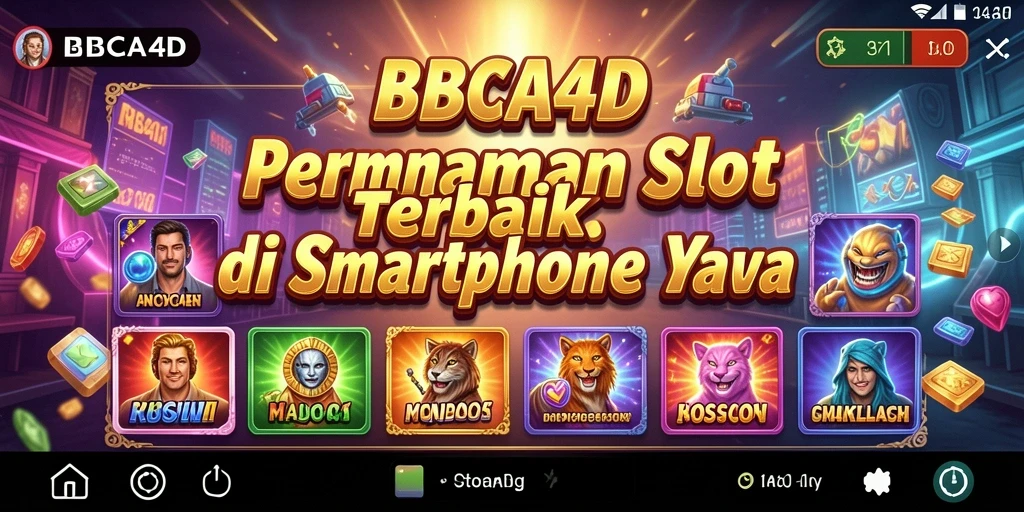 Screenshot menampilkan gameplay menarik dari permainan Slot BBCA4D.