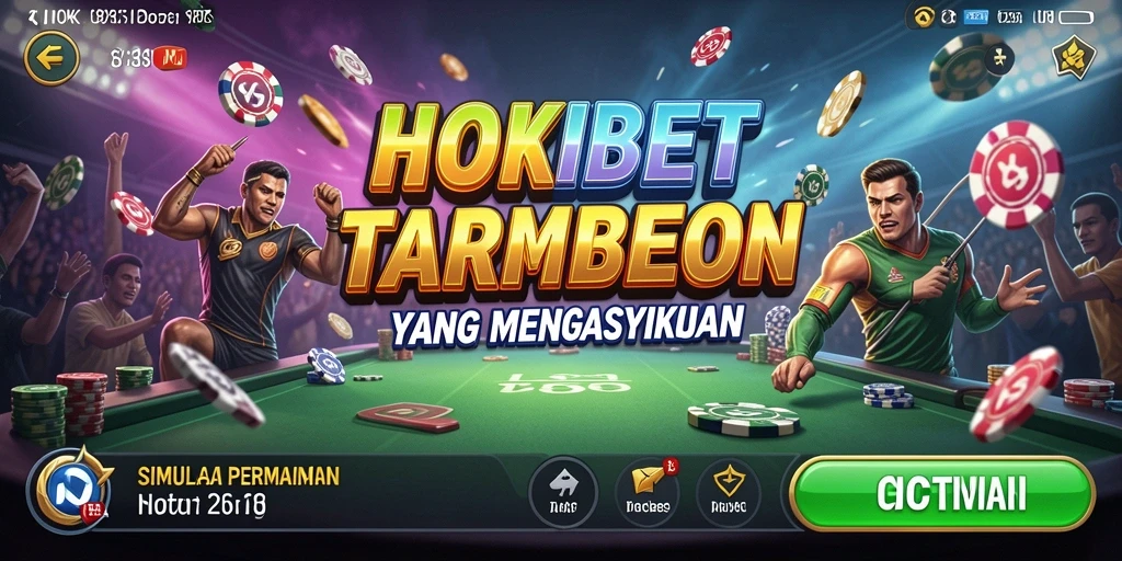 Screenshot gameplay HOKIBET menampilkan suasana taruhan yang mendebarkan.