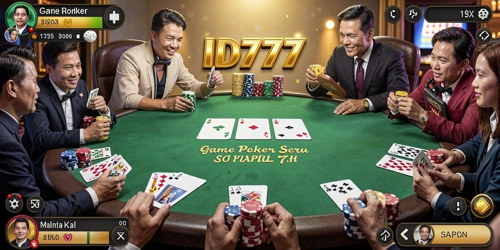 Tampilan gameplay seru dalam ID777 yang mengasyikkan untuk dimainkan.