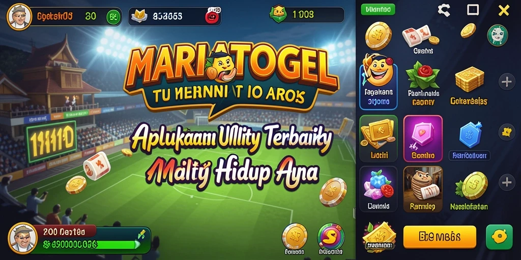 Tampilan antarmuka aplikasi MARIATOGEL yang user-friendly.