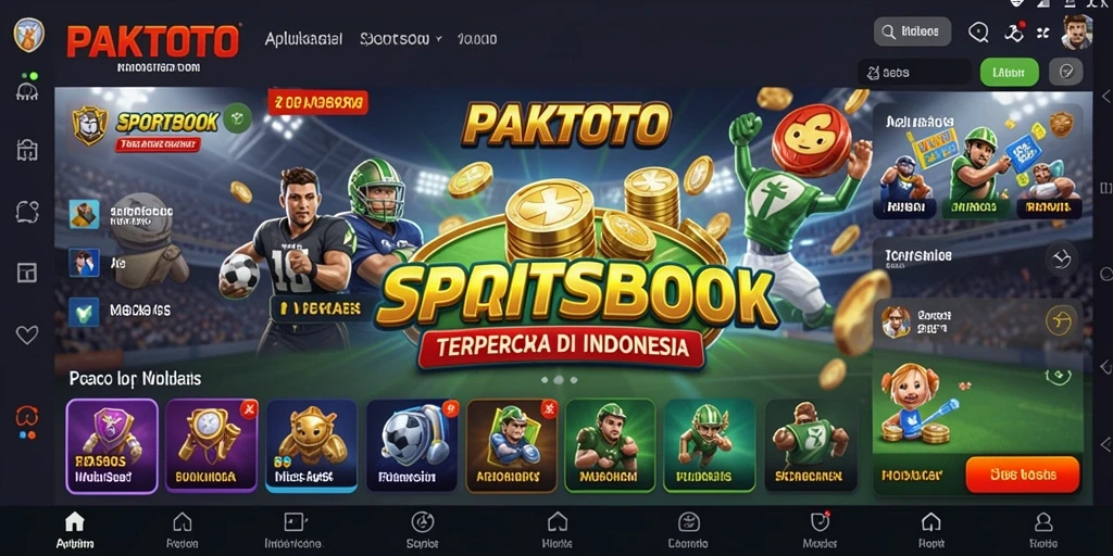 Tampilan screenshot PAKTOTO menampilkan antarmuka yang informatif dan interaktif.