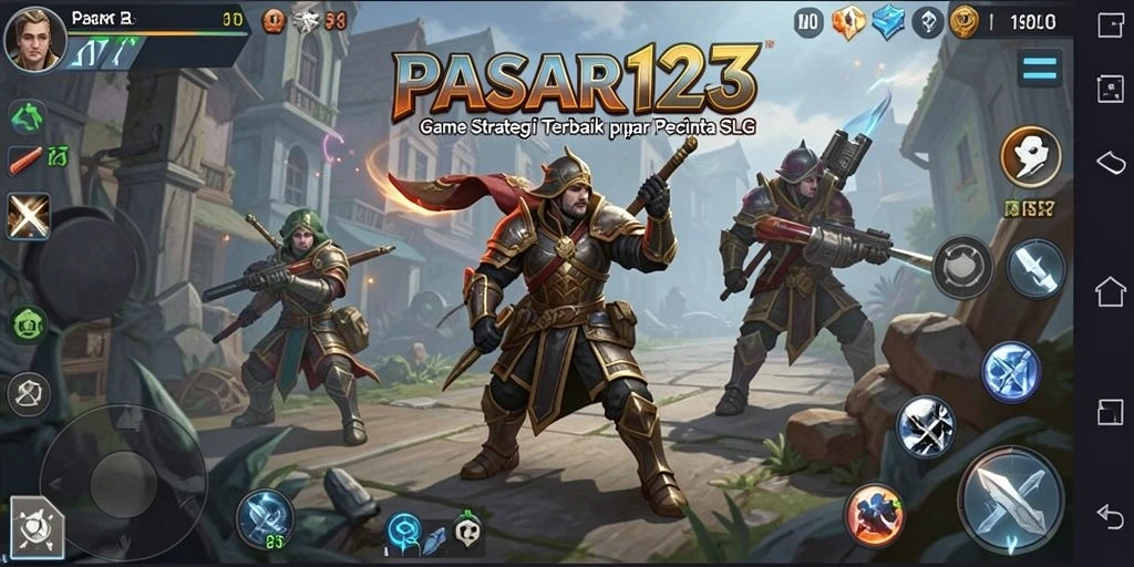 Tampilan menarik dari gameplay PASAR123 yang seru dan interaktif.
