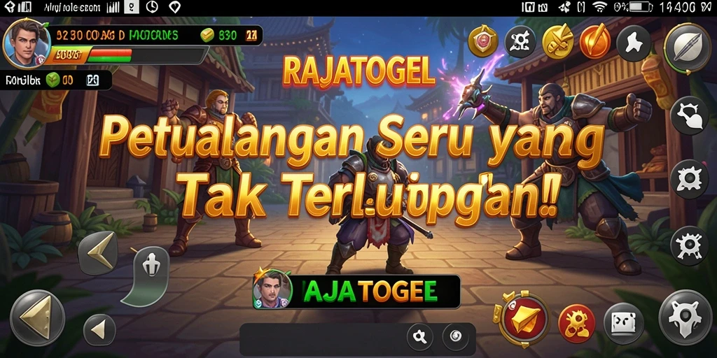 Gameplay mendebarkan di dunia petualangan RAJATOGEL.