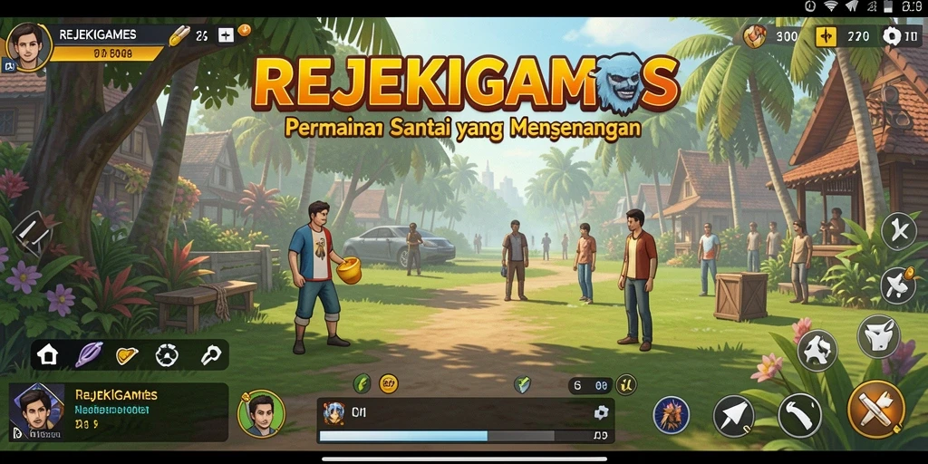 Tampilan gameplay <strong>REJEKIGAMES</strong> yang seru dan menarik.