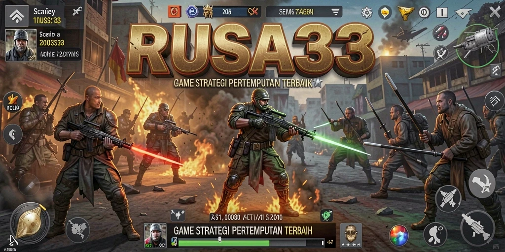 Tampilan gameplay seru dengan strategi mendalam RUSA33.