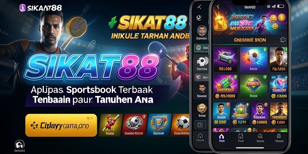 Tampilan gameplay SIKAT88 yang menarik dan interaktif dalam taruhan olahraga.