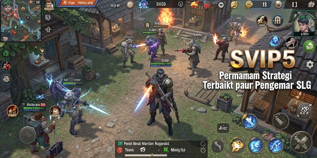 Tampilan gamplay seru dari SVIP5 yang menantang.