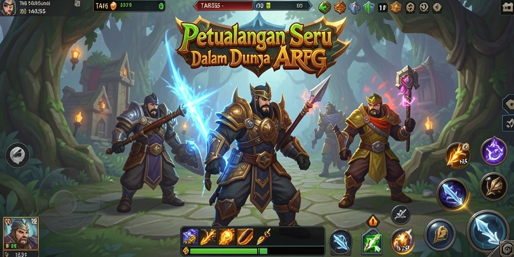 Pengalaman seru dalam dunia ARPG yang mendebarkan.