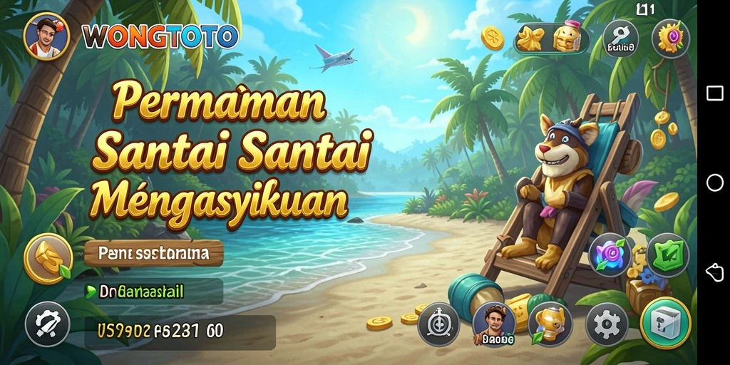 Tampilan gameplay <strong>WONGTOTO</strong> yang penuh warna dan seru.